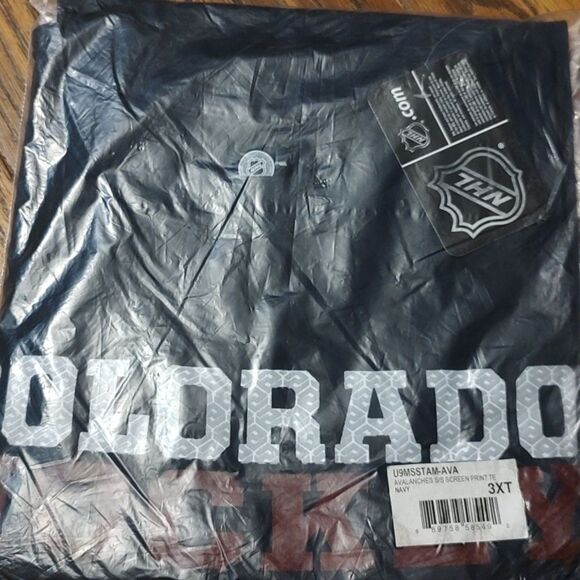 Colorado Avalanche 3XL TALL Tee -New - Picture 3 of 3